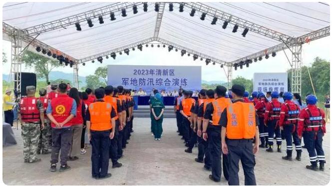 清遠市清新區(qū)這場防汛演練&ldquo;動真格&rdquo;