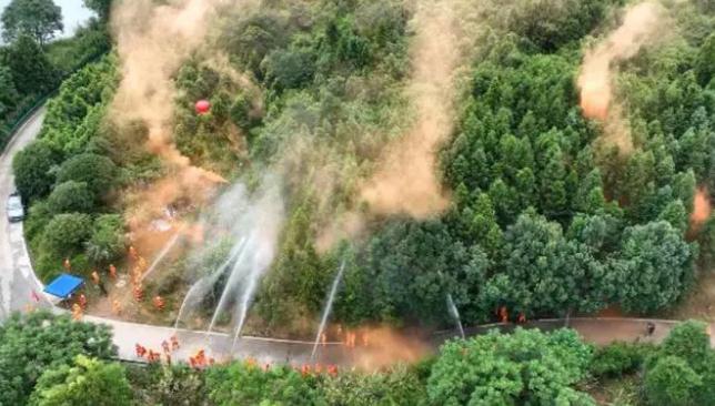 北湖區(qū)|以練備戰(zhàn) ,開展森林防滅火應(yīng)急演練